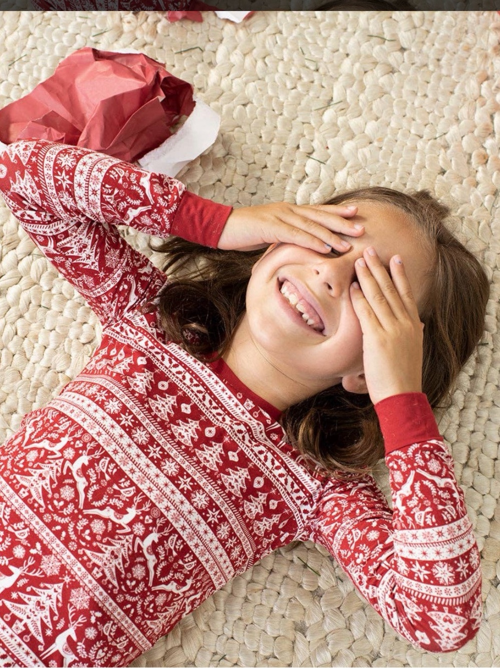🆕Little Sleepies Reindeer Cheer Two-Piece Bamboo Viscose Pajama Set